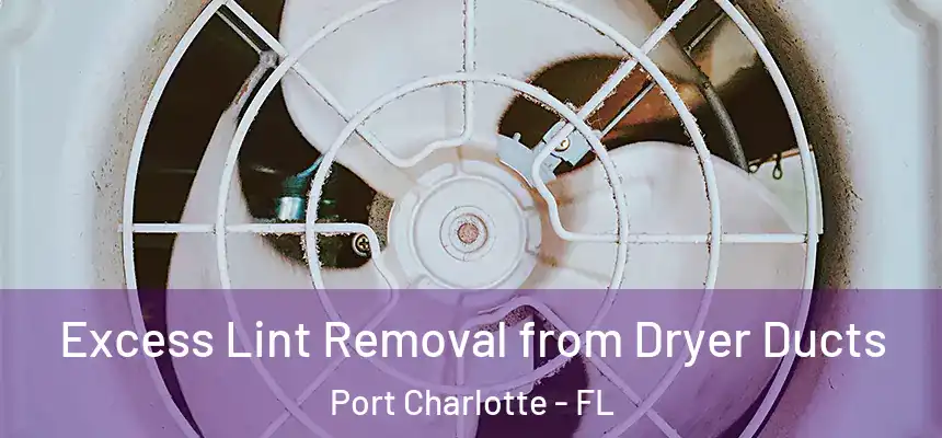 Excess Lint Removal from Dryer Ducts Port Charlotte - FL