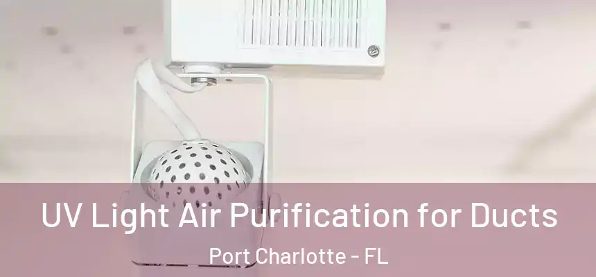 UV Light Air Purification for Ducts Port Charlotte - FL